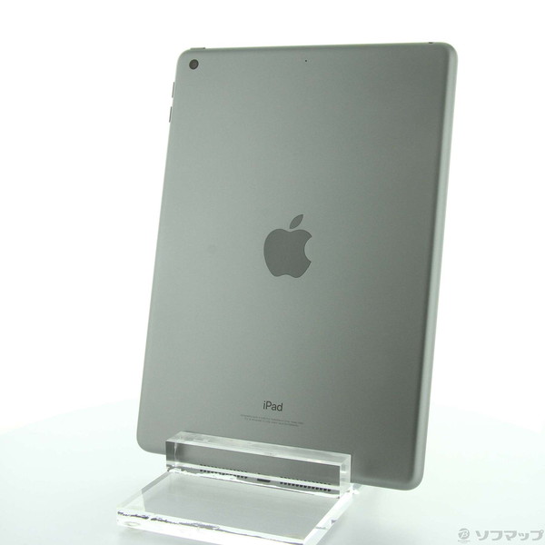 安全保証付き 【中古】Apple(アップル) iPad 第6世代 32GB スペースグレイ MR7F2LL／A Wi-Fi 【305-ud】  スマートフォン・タブレット