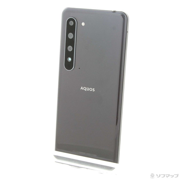 最安値級価格 SHARP(シャープ) AQUOS R5G 256GB ブラックレイ 908SH