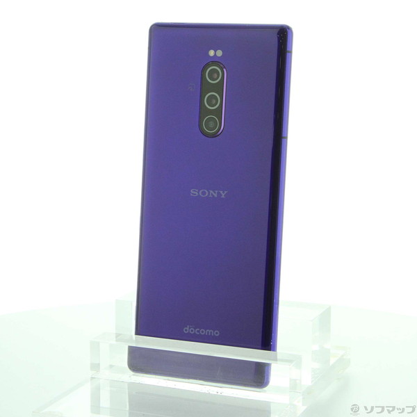 純正直営店 SONY(ソニー) Xperia 1 64GB パープル SO-03L docomo