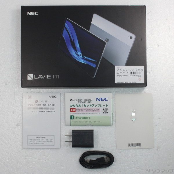 受注生産品】 NEC PC-T1175BAS シルバー LAVIE T11 11型 4GB 128GB WiFi