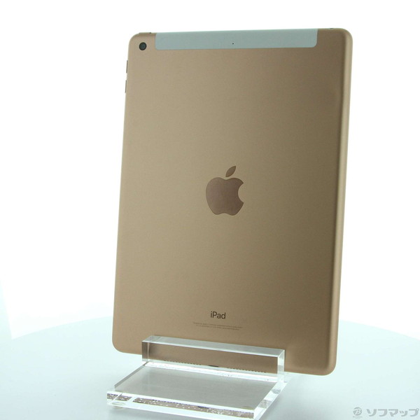 〔中古〕Apple(アップル) iPad 第6世代 32GB ゴールド MRM02J／A SIMフリー〔352-ud〕