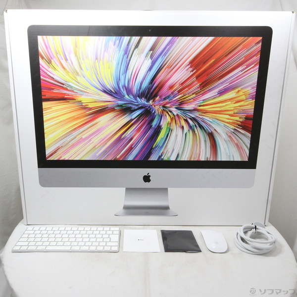 ギフトApple(アップル) iMac 27-inch Core_i7 MXWV2J／A 3.8GHz Mid Catalina〕 SSD512GB  2020 8GB 〔10.15 デスクトップPC