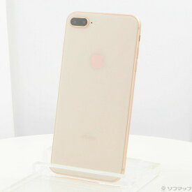 【中古】Apple(アップル) iPhone8 Plus 64GB ゴールド MQ9M2J／A SoftBank 【262-ud】