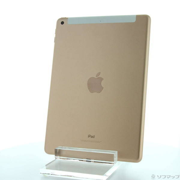 Apple(アップル) iPad 第6世代 32GB ゴールド MRM02J／A docomoロック解除SIMフリー 【295-ud】