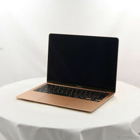 【中古】Apple(アップル) MacBook Air 13.3-inch Late 2020 MGND3J／A Apple M1 8コアCPU_7コアGPU 8GB SSD256GB ゴールド 〔12.6 Monterey〕 【198-ud】