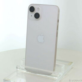 【中古】Apple(アップル) iPhone14 128GB スターライト MPUQ3J／A SIMフリー 【348-ud】