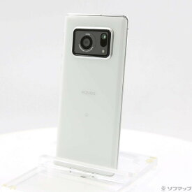 【中古】SHARP(シャープ) AQUOS R6 128GB ホワイト A101SH SoftBank 【348-ud】