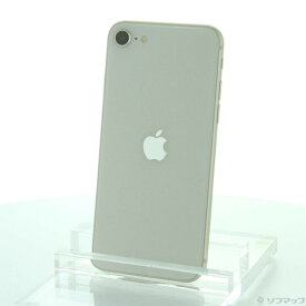 【中古】Apple(アップル) iPhone SE 第3世代 64GB スターライト MMYD3J／A SIMフリー 【258-ud】