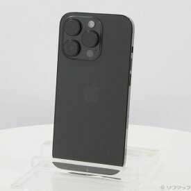 【中古】Apple(アップル) iPhone14 Pro 1TB スペースブラック MQ2F3J／A SIMフリー 【348-ud】
