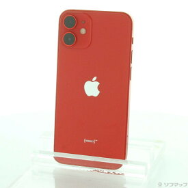 【中古】Apple(アップル) iPhone12 mini 256GB プロダクトレッド MGDU3J／A SIMフリー 【251-ud】