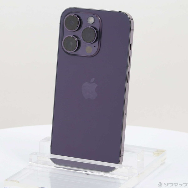 新品入荷 【中古】Apple(アップル) iPhone14 Pro 256GB ディープ