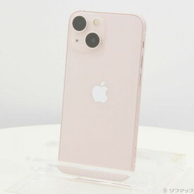 【中古】Apple(アップル) iPhone13 mini 128GB ピンク MLJF3J／A SIMフリー 【349-ud】