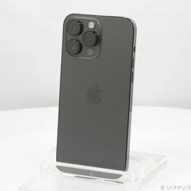 【中古】Apple(アップル) iPhone14 Pro Max 256GB スペースブラック MQ9A3J／A SIMフリー 【371-ud】