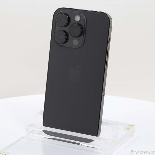 【中古】Apple(アップル) iPhone14 Pro 128GB スペースブラック MPXU3J／A SIMフリー 【269-ud】｜ソフマップ中古専門店