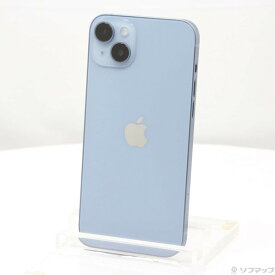 【中古】Apple(アップル) iPhone14 Plus 512GB ブルー MQ4W3J／A SIMフリー 【377-ud】
