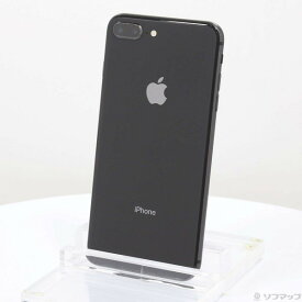 【中古】Apple(アップル) iPhone8 Plus 256GB スペースグレイ MQ9N2J／A SIMフリー 【348-ud】