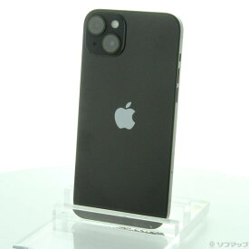 【中古】Apple(アップル) iPhone14 Plus 128GB ミッドナイト MQ4A3J／A SIMフリー 【276-ud】