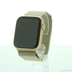 【中古】Apple(アップル) Apple Watch Series 6 GPS 44mm ゴールドステンレススチールケース ゴールドミラネーゼループ 【349-ud】