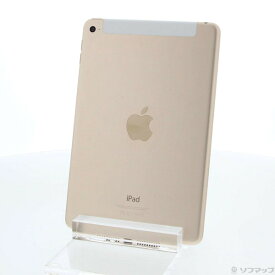 【中古】Apple(アップル) iPad mini 4 32GB ゴールド MNWG2J／A auロック解除SIMフリー 【349-ud】