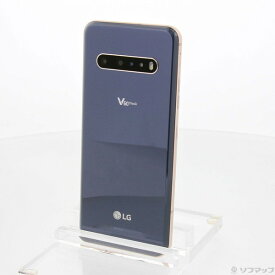 【中古】LG(エルジー) LG V60 ThinQ 5G 128GB クラッシ-ブルー A001LG SoftBankロック解除SIMフリー 【349-ud】