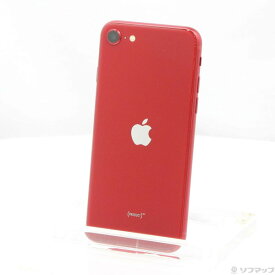 【中古】Apple(アップル) iPhone SE 第3世代 128GB プロダクトレッド MMYH3J／A SIMフリー 【196-ud】