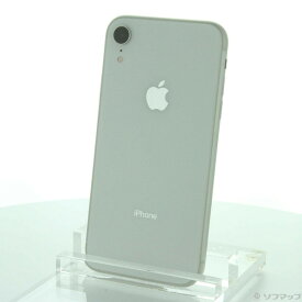 【中古】Apple(アップル) iPhoneXR 64GB ホワイト MT032J／A SIMフリー 【251-ud】