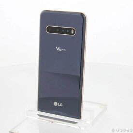 【中古】LG(エルジー) LG V60 ThinQ 5G 128GB クラッシ-ブルー A001LG SoftBankロック解除SIMフリー 【368-ud】