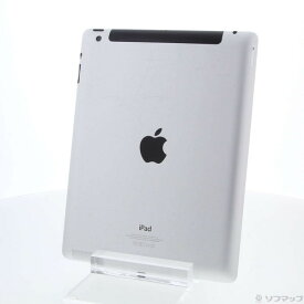 【中古】Apple(アップル) iPad 第4世代 32GB ホワイト MD526J／A SoftBank 【258-ud】