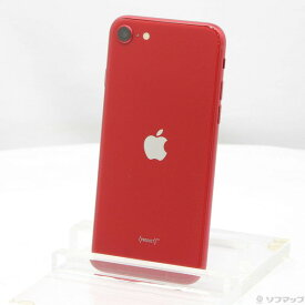 【中古】Apple(アップル) iPhone SE 第3世代 64GB プロダクトレッド MMYE3J／A SIMフリー 【276-ud】