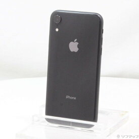 【中古】Apple(アップル) iPhoneXR 64GB ブラック MT002J／A SIMフリー 【258-ud】