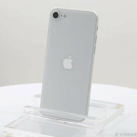 【中古】Apple(アップル) iPhone SE 第2世代 128GB ホワイト MXD12J／A SIMフリー 【269-ud】