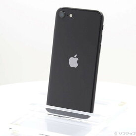 【中古】Apple(アップル) iPhone SE 第2世代 128GB ブラック MHGT3J／A SIMフリー 【196-ud】
