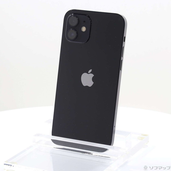 Apple(アップル) iPhone12 64GB ブラック MGHN3J／A SIMフリー 【352-ud】のサムネイル
