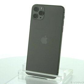 【中古】Apple(アップル) iPhone11 Pro Max 512GB スペースグレイ MWHN2J／A SIMフリー 【344-ud】