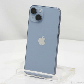 【中古】Apple(アップル) iPhone14 256GB ブルー MPWN3J／A SIMフリー 【371-ud】