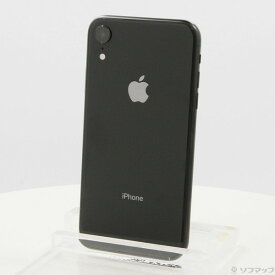 【中古】Apple(アップル) iPhoneXR 128GB ブラック MT0G2J／A SIMフリー 【352-ud】