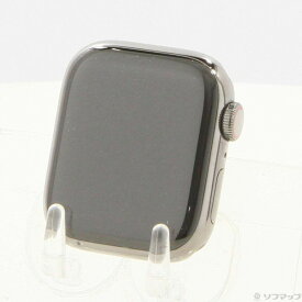 【中古】Apple(アップル) Apple Watch Series 7 GPS + Cellular 41mm グラファイトステンレススチールケース バンド無し 【297-ud】