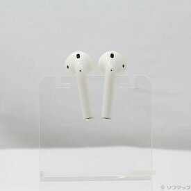 【中古】Apple(アップル) AirPods 第2世代 with Wireless Charging Case MRXJ2J／A 【371-ud】