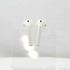 【中古】Apple(アップル) AirPods 第2世代 with Wireless Charging Case MRXJ2J／A 【381-ud】