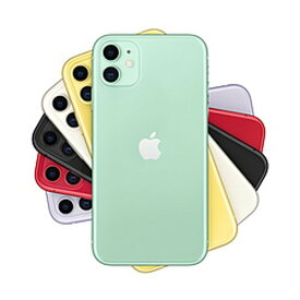 【中古】Apple(アップル) iPhone11 64GB グリーン MWLY2J／A SIMフリー 【305-ud】