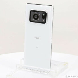 【中古】SHARP(シャープ) AQUOS R6 128GB ホワイト A101SH SoftBank 【258-ud】