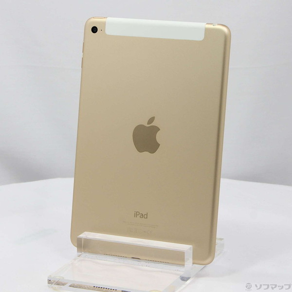 Apple(アップル) iPad mini 4 64GB ゴールド MK752J／A docomoロック解除SIMフリー 【258-ud】