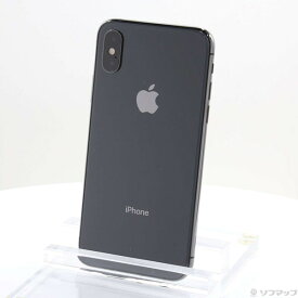 【中古】Apple(アップル) iPhoneXS 64GB スペースグレイ MTAW2J／A SIMフリー 【384-ud】