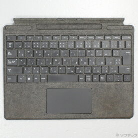 【中古】Microsoft(マイクロソフト) Surface Pro スリムペン2付き Signatureキーボード 8X6-00079 プラチナ 【276-ud】