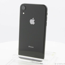【中古】Apple(アップル) iPhoneXR 128GB ブラック MT0G2J／A SoftBank 【344-ud】