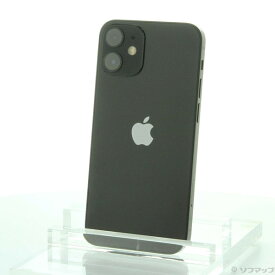 【中古】Apple(アップル) iPhone12 mini 128GB ブラック NGDJ3J／A SIMフリー 【295-ud】