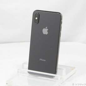 【中古】Apple(アップル) iPhoneXS 64GB スペースグレイ MTAW2J／A SIMフリー 【371-ud】