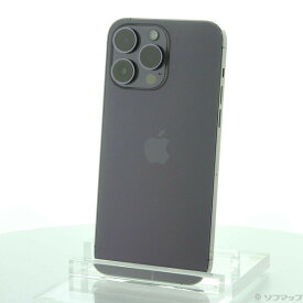 【中古】Apple(アップル) iPhone14 Pro Max 128GB ディープパープル MQ993J／A SIMフリー 【368-ud】