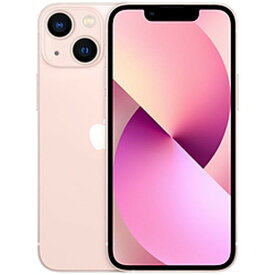 【中古】Apple(アップル) iPhone13 mini 256GB ピンク MLJL3J／A SIMフリー 【276-ud】