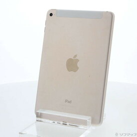 【中古】Apple(アップル) iPad mini 4 32GB ゴールド MNWG2J／A docomoロック解除SIMフリー 【258-ud】